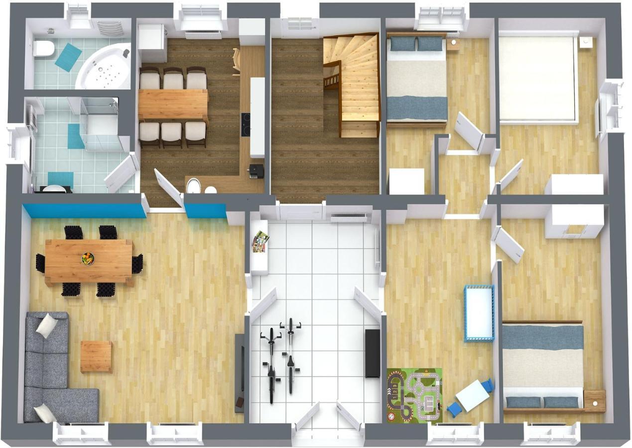 Ferienwohnung Pasewalk, 110 Qm Mit Geschirrspueler Papendorf  Extérieur photo